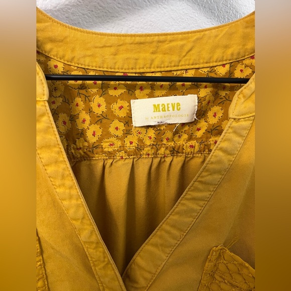 Anthropologie Marlie Button-Front Tunic dress - Picture 4 of 9